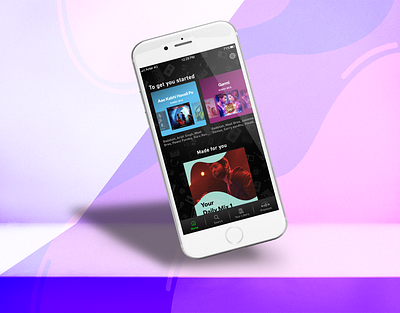 music app app ui application design graphics design