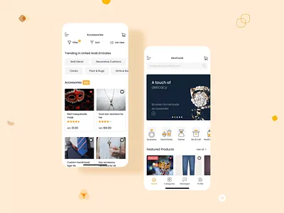 Home and Category Listing | Marketplace UI/UX Mobile animation app branding category design ecommerce filters illustration interaction listing logo marketplace product design selling shop sorting store trending ui ux