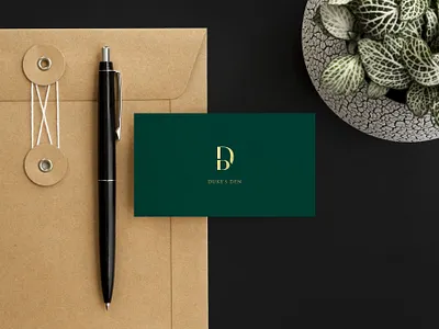 Duke's Den - Branding brand identity design design agency logo logo presentation logodesign luxury brand minimalist logo printing visual identity