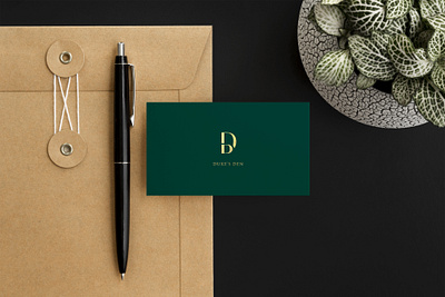 Duke's Den - Branding brand identity design design agency logo logo presentation logodesign luxury brand minimalist logo printing visual identity