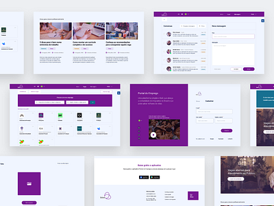 Bien | Job Portal branding dashboard design flat design ui ux website