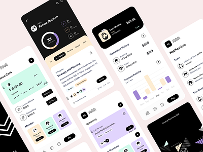 App UI app ui card ui clean credit card design freelance meeting money app payment app product design team team management typography ui ui ux user experience user interface user interface design ux white