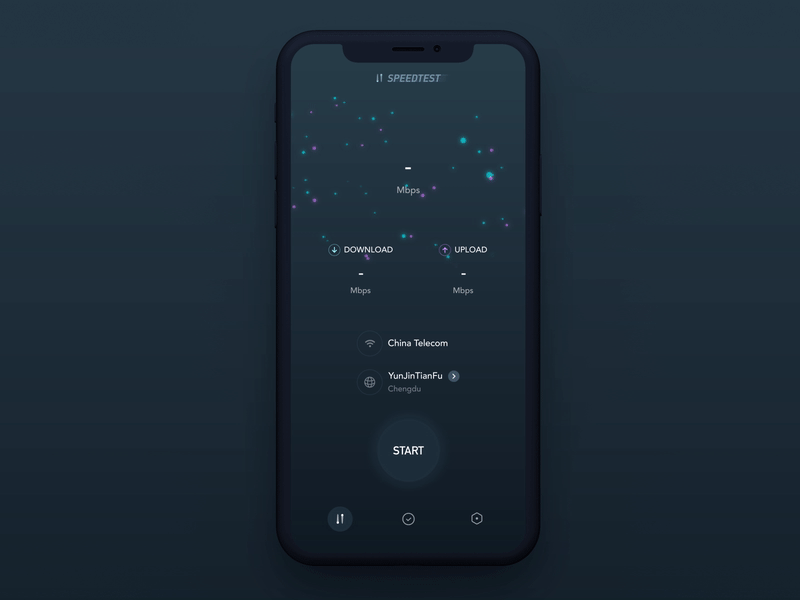 SPEEDTEST ANIMATION app design illustration ui ux