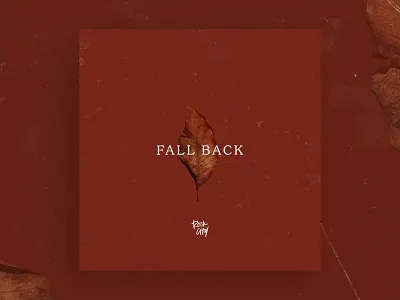Fall Back autumn branding church columbus design fall instagram leaf ohio social