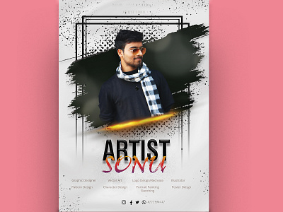 Portfolio design art banner ad banner design branding design graphic design photoshop template portfolio portfolio design portfolio template poster art poster design