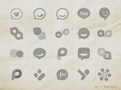Chat App Icons Draft app chat draft icon icons illustration logo ui