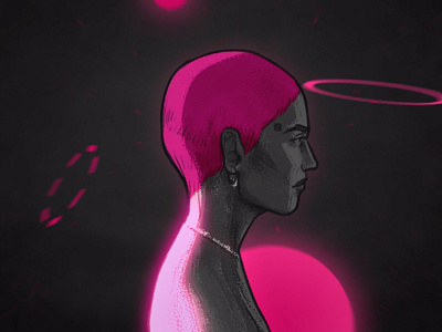SVETA art atmosphere character digitalart galaxy girl illustration portrait portrait art sketch