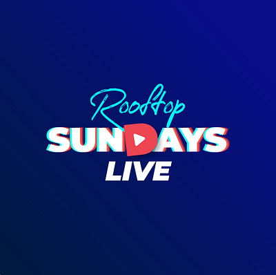 Sundays Live Logo fun live live music music show sociamedia streaming tv video