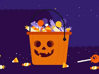 Candy adobe aftereffects animación animation design flat illustration illustrator moview