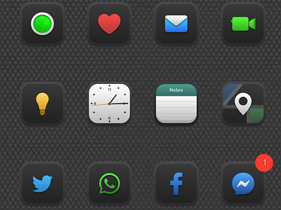 RainBowFy black ios 14 black icons ios14 themes