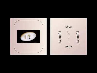 Beautiful Chaos - Instagram Posts art direction artwork beautiful chaos brand design brand identity design branding instagram instagram branding photography pink pink gradient quote quoteoftheday