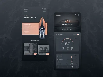 Sport yacht app app app concept concept design sport yacht ui uidesign user interface userinterface ux