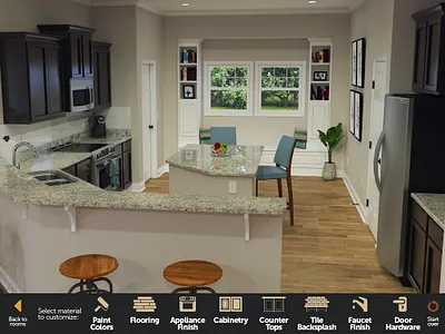 Interactive 3D Kitchen app