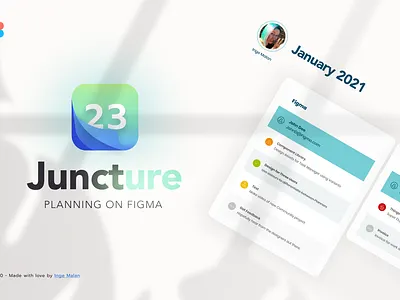 Project Management - Planning - Juncture community design figma figmadesign free planner project manager template