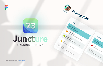 Project Management - Planning - Juncture community design figma figmadesign free planner project manager template