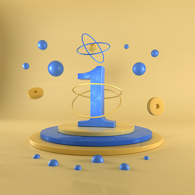 1 #36daysoftype 3d 3d art 3d artist 3d illustration 3d modeling graphic design illustration illustrator