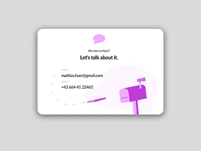 UI Challenge Day28 ContactCard 100dayschallenge dailyui dailyuichallenge ui userinterface uxui vector
