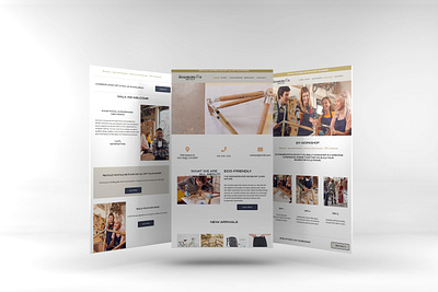 Bamboo Bike shop UI bikes bikeshop ui ux uidesign visual design web design