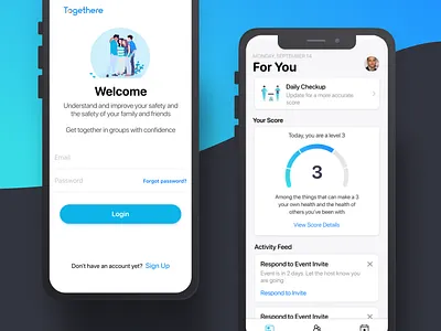 Events App app app design design illustration mobileapp mobiledesign ui