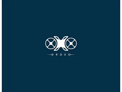 Drone branding DROXO brand identity branding drone drone logo drones future logo less is more logo logo design logodesign logos logotype minimalist logo minimalistic