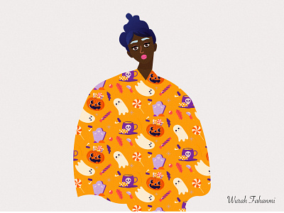 Estelle. branding design flat illustration