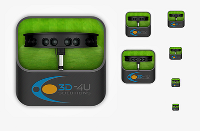 3DAppIcon 3d app icon maya