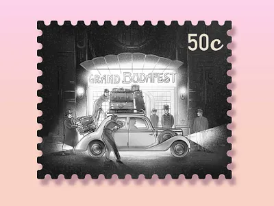 Grand Budapest budapest drawing hotel