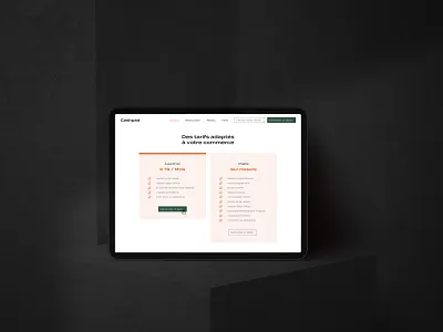 Cashpad Website & responsive brand identity design menu bar mobile price reponsive responsive design ui ui design uiux web design website