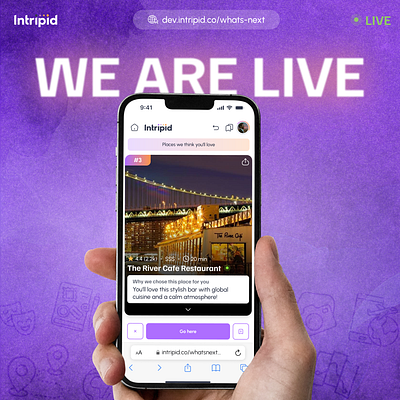 "We are live" Poster Design app design brand branding design designer digital design flyer flyer design graphic design live poster poster design product launch ui user interface