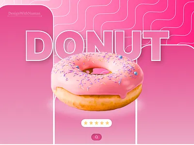 🍩 Sweet and Delightful Donut UI Design figma sweets ui uiux ux