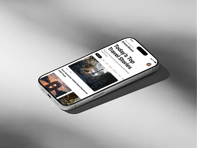 Blog app — Appetite UI app blog content design minimalism mobile post ui ux