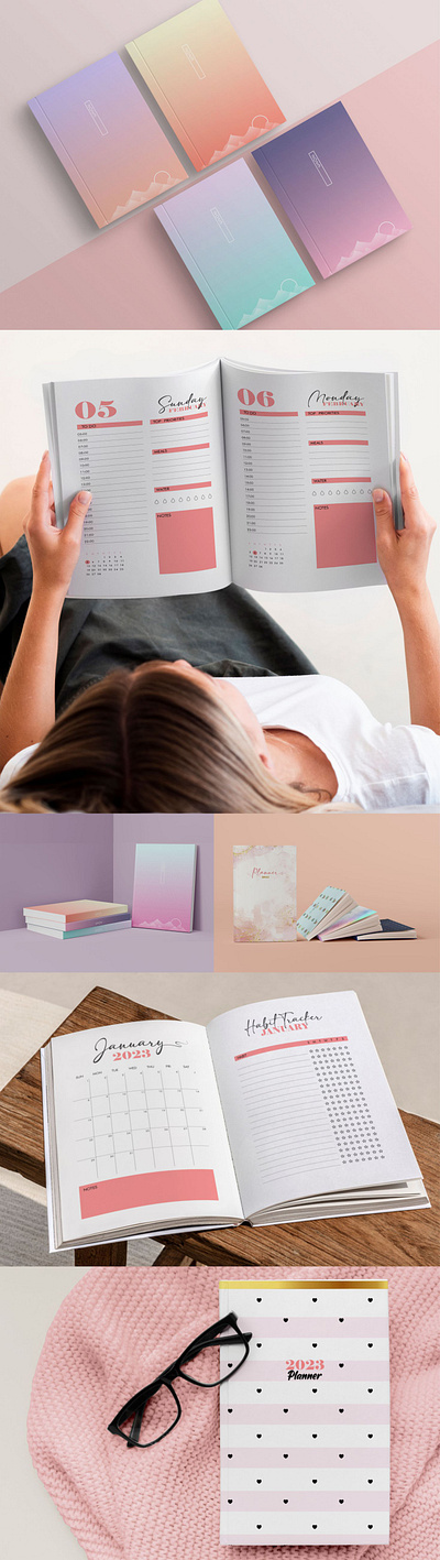 Agenda Planner agenda annual book canva document ebook editorial editorial design graphic design layout pdf planner