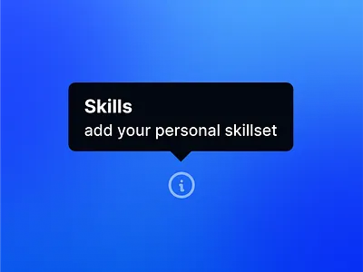 Tooltip app component – Appetite UI app asset component design element minimalism tooltip ui ux