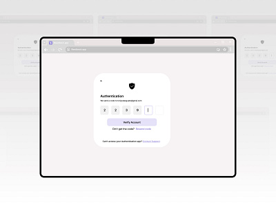 Verification code — Untitled UI auth authenticate authentication ux authorization email authentication figma auth figma websites form hire ui modern authentication tojoy ui torjoy designs torjoy ux two factor two factor authentication ui unique authentication verification ui verify page