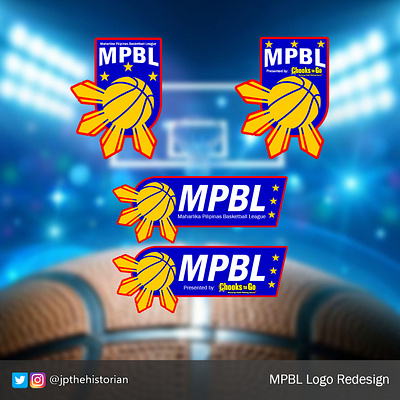 MPBL Logo Redesign branding logo logo design sports branding