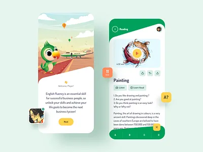 English Learning Ios App Design app app design branding clean design education english icons illustration illustrator ios ios design learning lessons logo sketch tasks ui ux