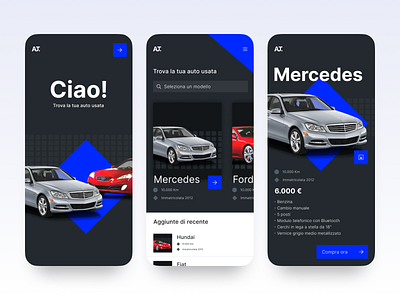Auto app auto auto usate ui