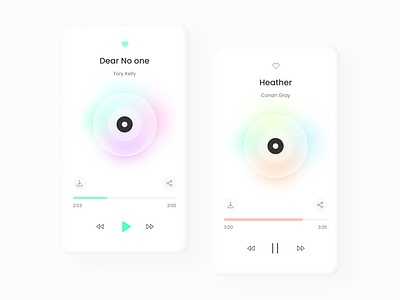 Day 5 Music Player 100daysofui 100daysui clean clean design clean ui cyberpunk cyberpunk ui minimal neumorphic neumorphism neumorphism ui soft ui softui ui ui design uidesign