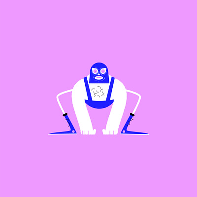 lucha libre design illustration lucha libre vector