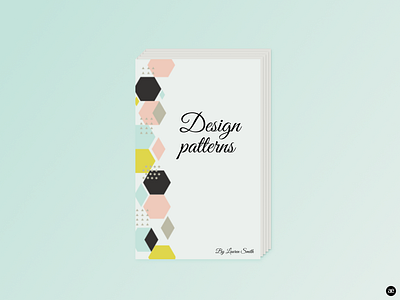 E-book Cover book book cover color colorful colors concept design digital illustration download e book figma figma design graphic graphic design green illustration minimal minimalism pink shapes