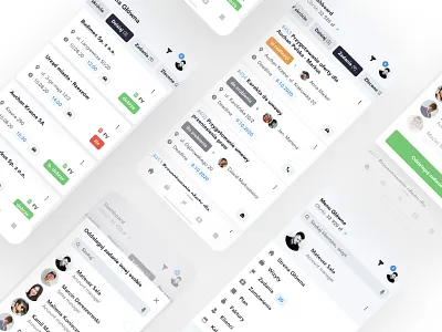 SalesManager - App app apps design designs flat mobile mobile app mobile app design mobile design sales ui ux