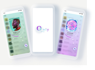 Only play---- Music application android animal animated gif animation app branding branding design design designer flat freelancer icon ios app design iphone x logo minimal mobile ui muisc app music uiux