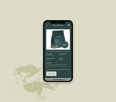 E-Commerce coffee dailyui ecommerce ios mobile product design ui