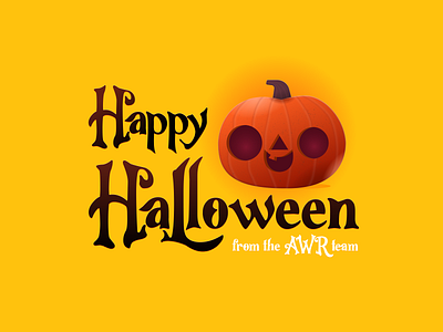 Happy Halloween advanced web ranking awr halloween illustration pumpkin ranking seo seo tool spooky