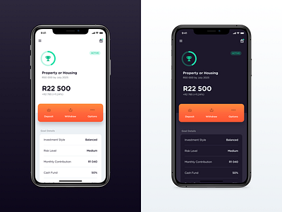 Dark vs Light app design dark mode design ios sketchapp ui ui design uiux