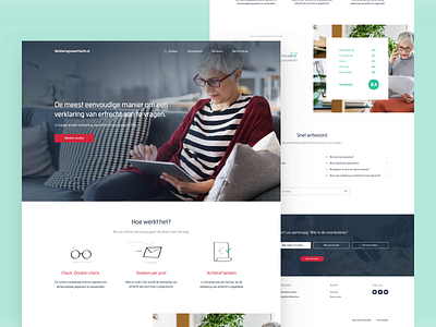 Succession Certificate Homepage design ui ux web web design