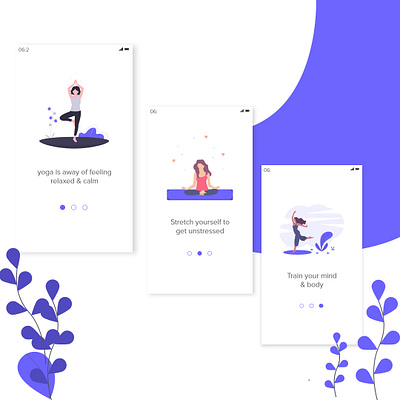 Healthy lifestyle covid 19 dailyui design healthy illustration lifestyle meditation ui ux work from home