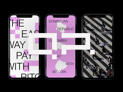 QRPAL bitcoins brand branding design identity logo logos logotype pixel qrcode type typography