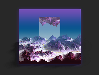 Lake County - Photoshop Render 3d colorado map photoshop plugin render
