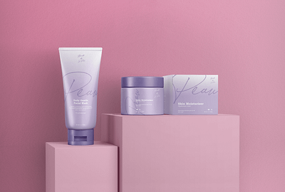 Surface Packaging Design: Skincare design graphic design makeup minimal package design packaging design skincare
